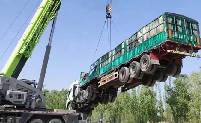 瑶海区道路脱困救援案例